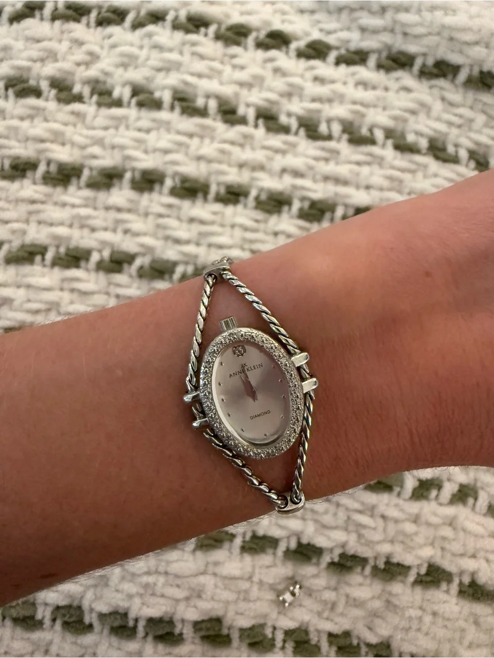 Anne Klein Silver Bracelet Watch